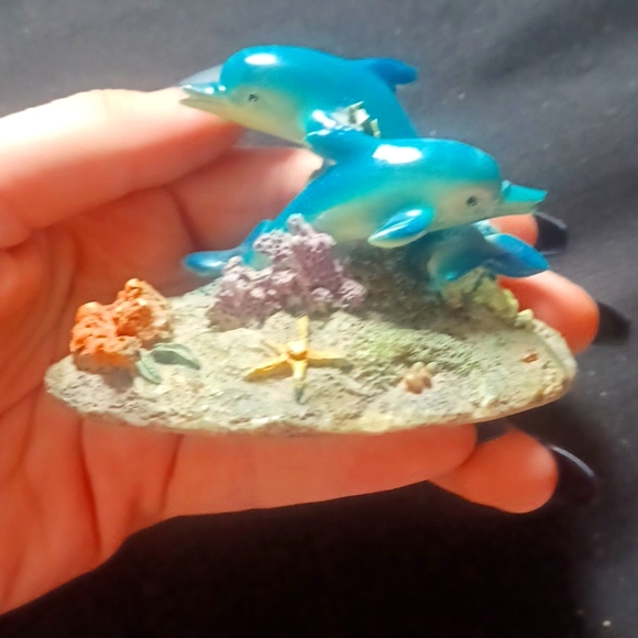 Glass dolphin figurines - Picture 5 of 9